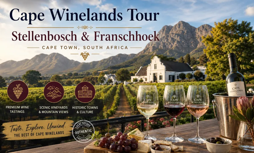 Cape Winelands Tour — Stellenbosch & Franschhoek
